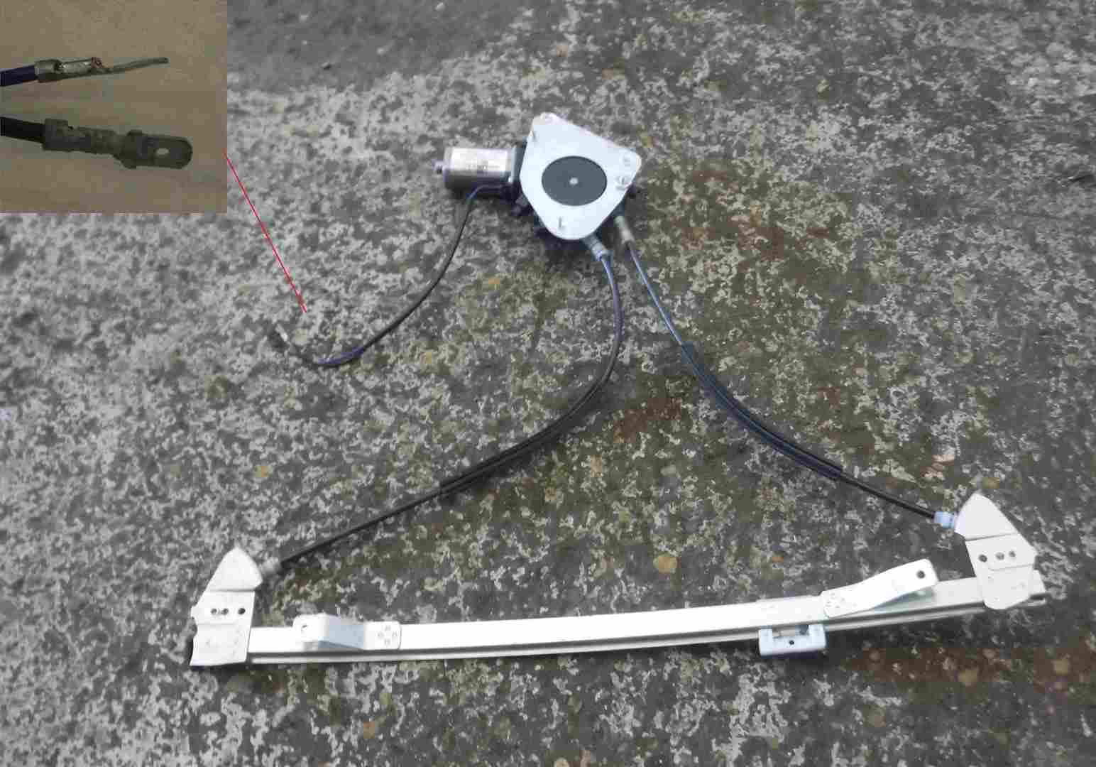 Renault Megane Scenic 1999-2003 Drivers OSF Front Window Motor + Regulator AM