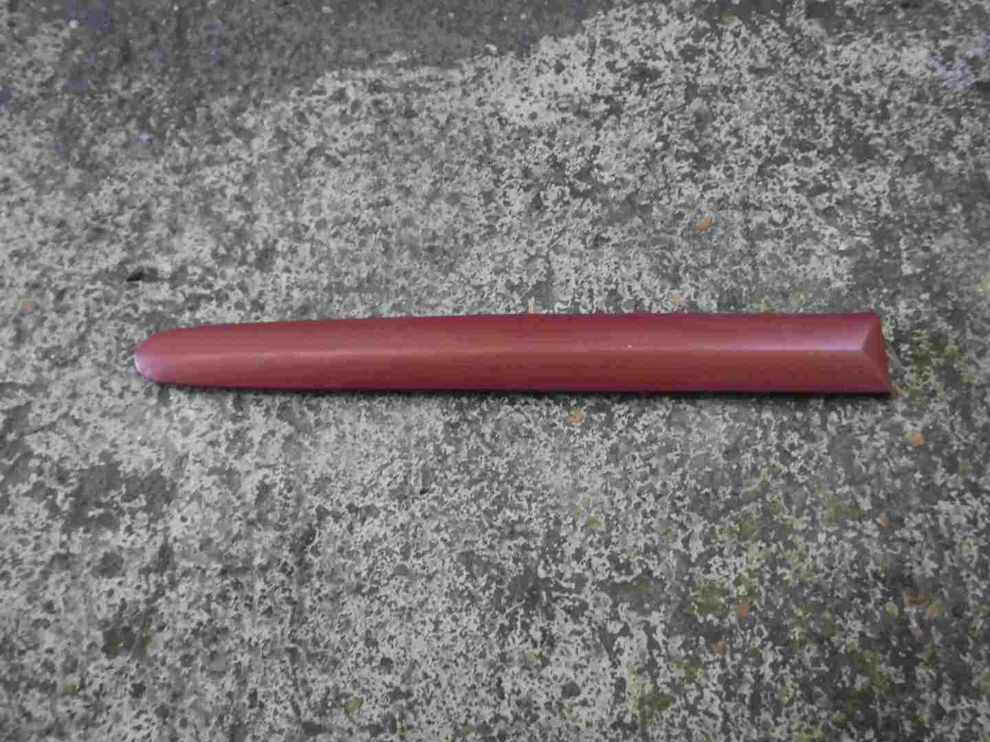 Renault Megane Scenic 1999-2003 Drivers OSR Rear Door Bump Trim Moulding Red