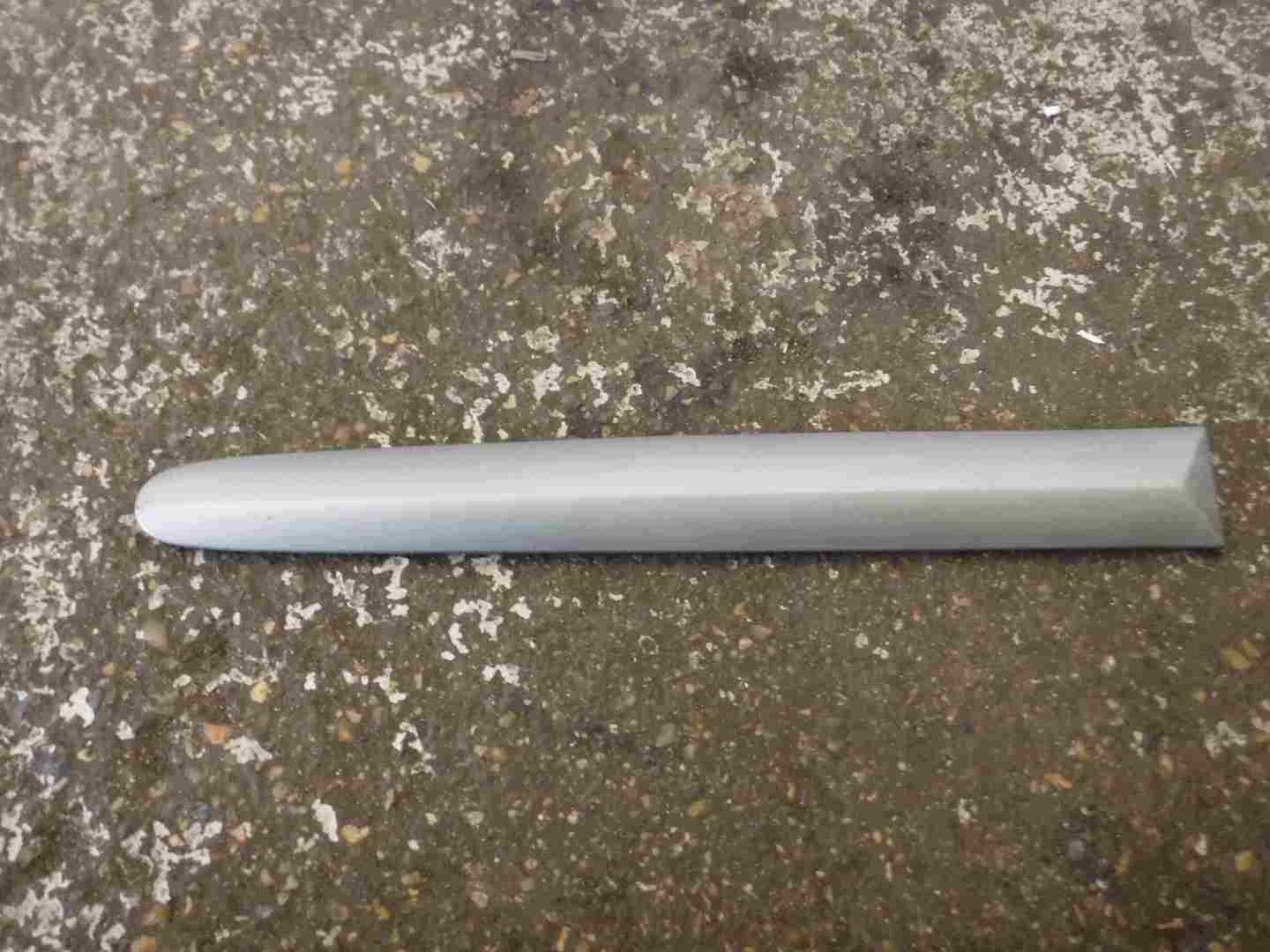 Renault Megane Scenic 1999-2003 Drivers OSR Rear Door Bump Trim Moulding Silver