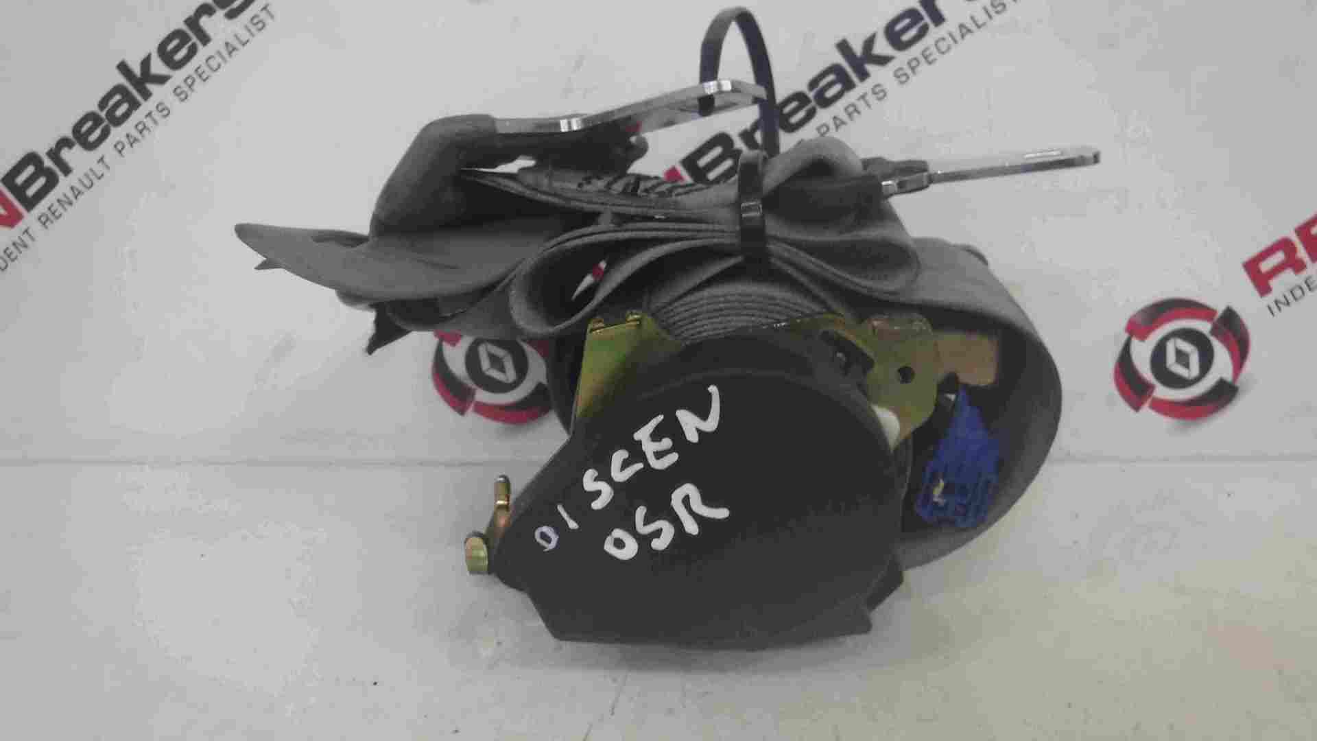 Renault Megane Scenic 1999-2003 Drivers OSR Rear Seat Belt