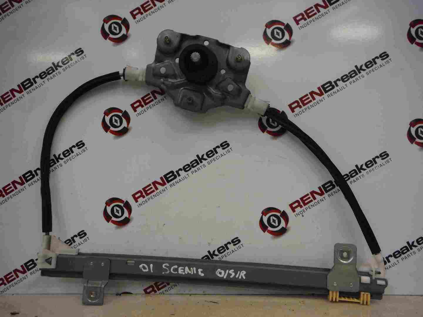 Renault Megane Scenic 1999-2003 Drivers OSR Rear Window Regulator Manual