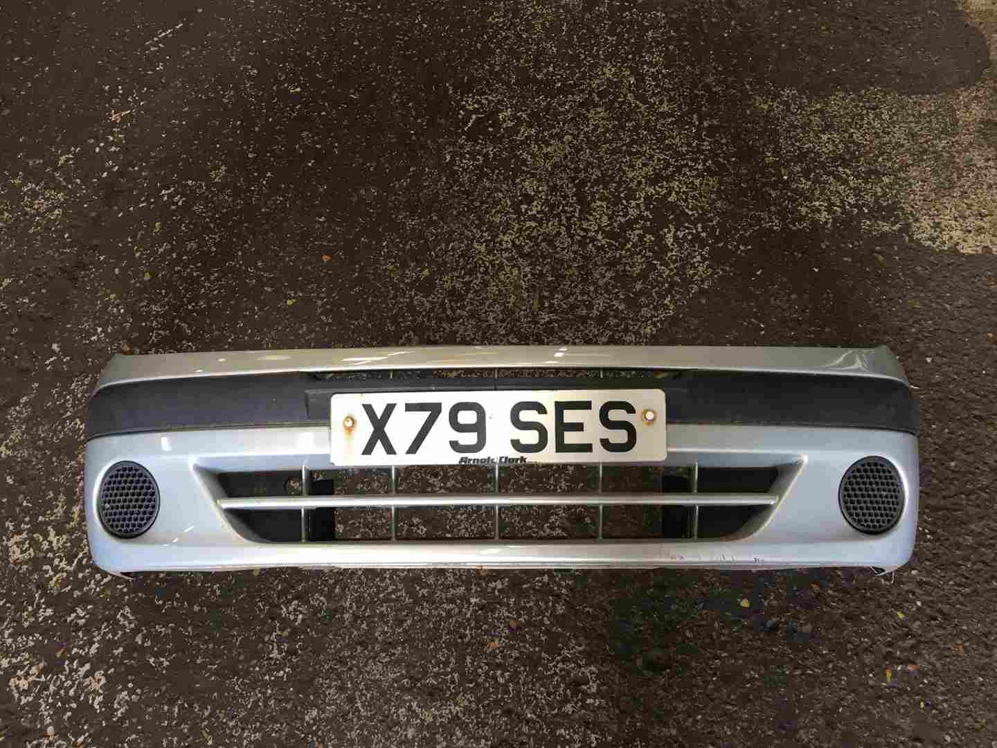 Renault Megane Scenic 1999-2003 Front Bumper Silver 632
