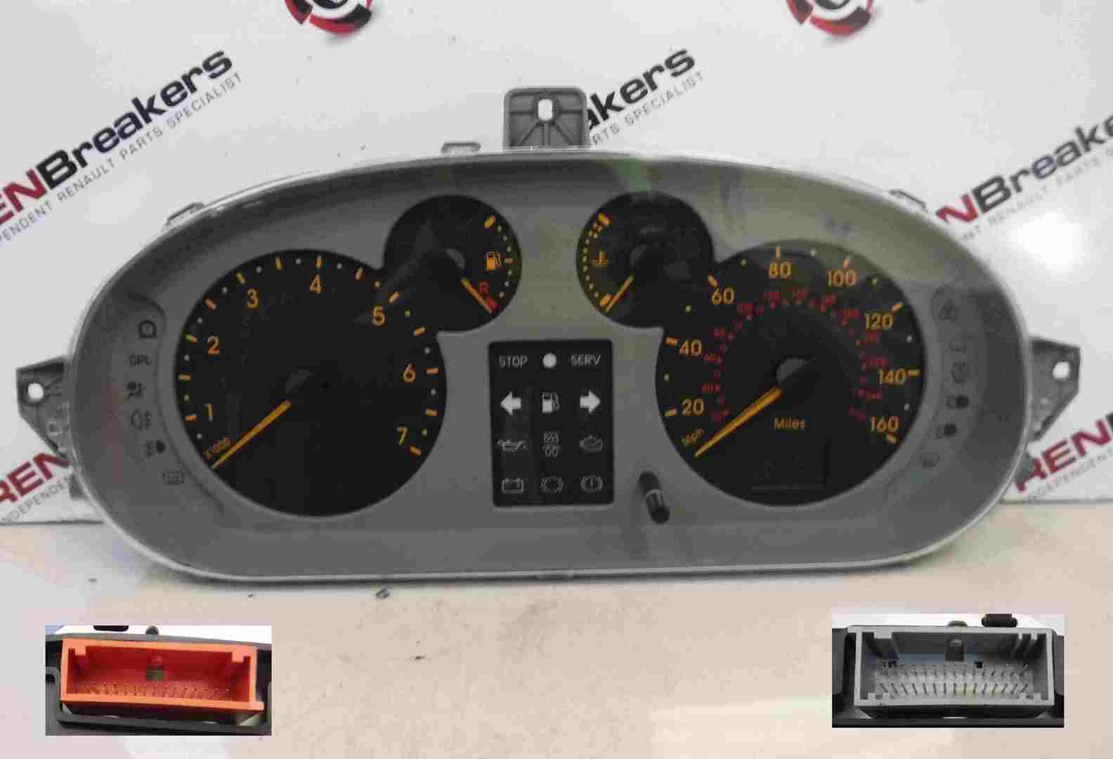 Renault Megane Scenic 1999-2003 Instrument Panel Dials Gauges Clocks 113k