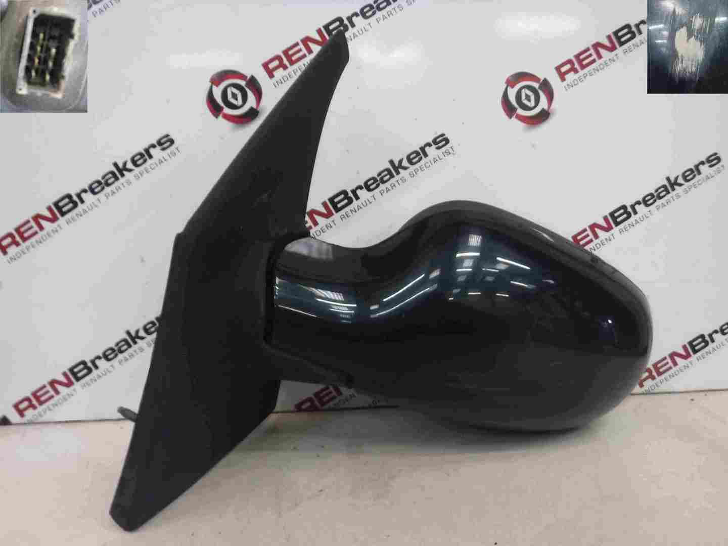 Renault Megane Scenic 1999-2003 Passenger NS Wing Mirror Green 903