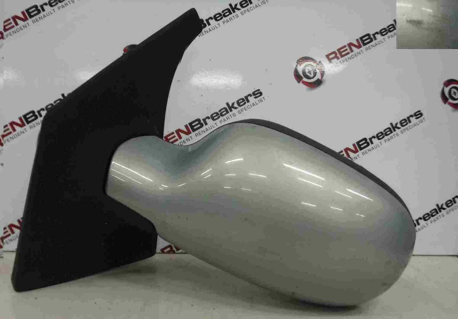 Renault Megane Scenic 1999-2003 Passenger NS Wing Mirror Silver 632