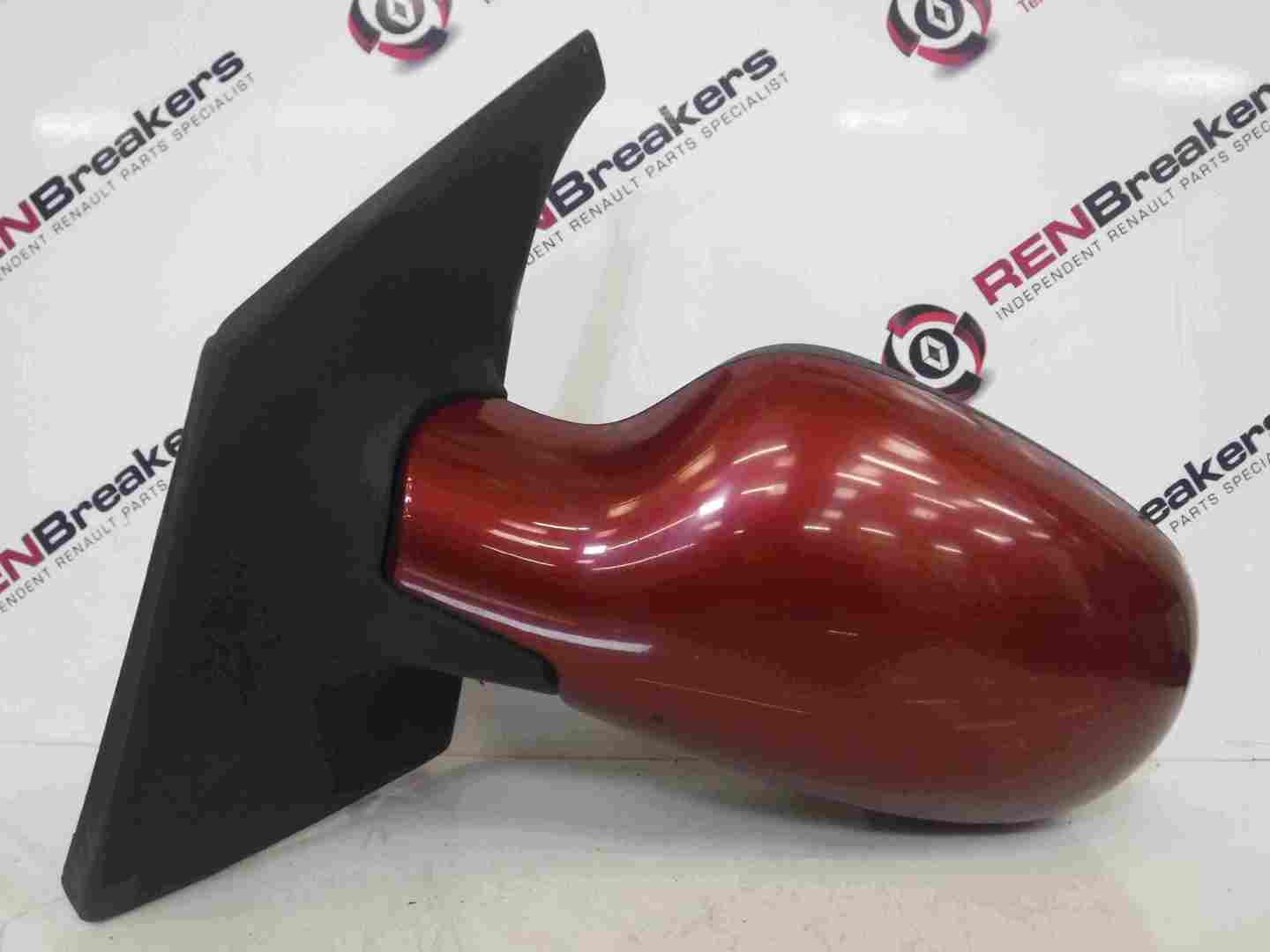 Renault Megane Scenic 1999-2003 Passenger NSF Wing Mirror Red 713