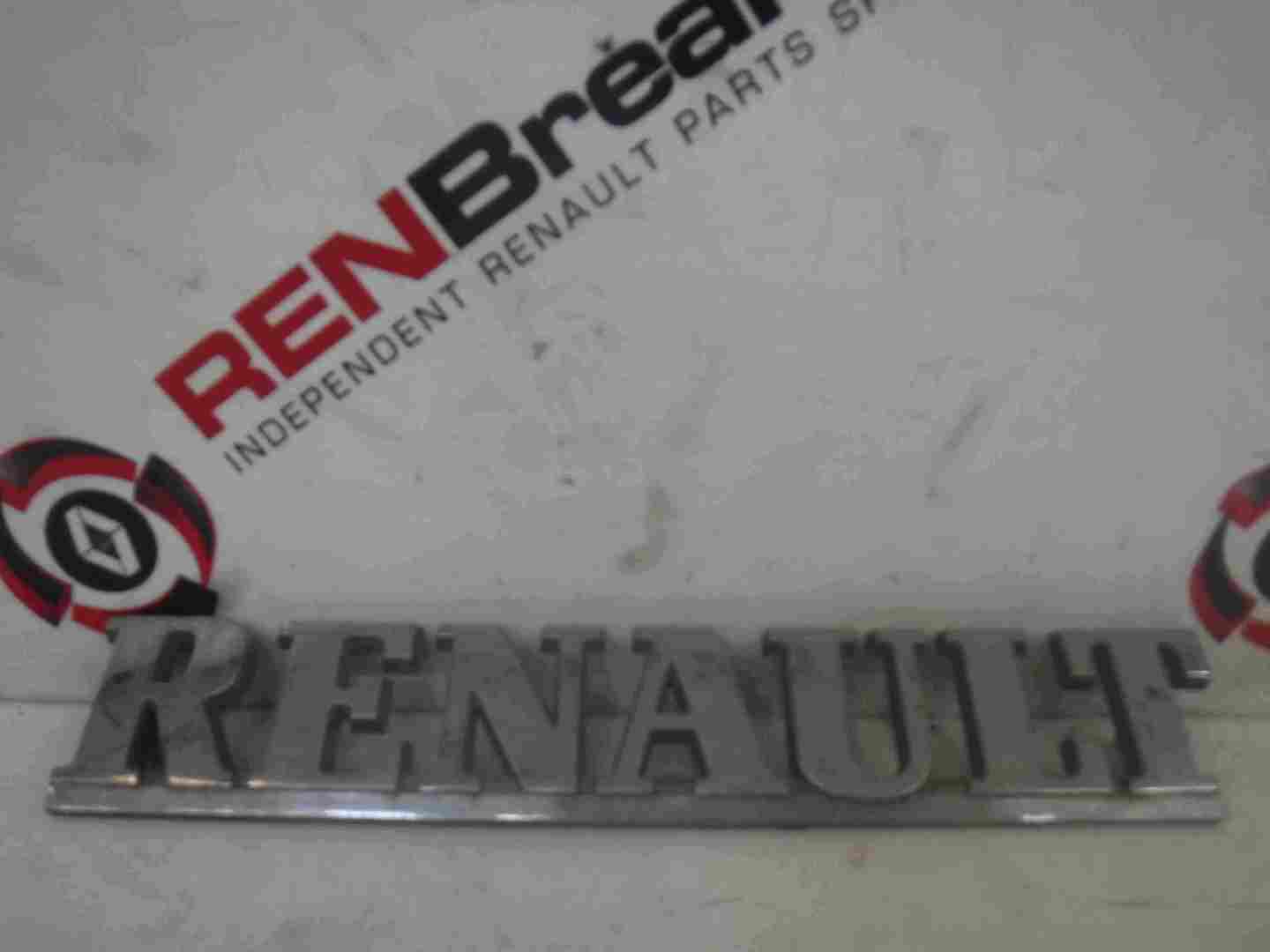 Renault Megane Scenic 1999-2003 Rear Boot Tailgate Renault Badge