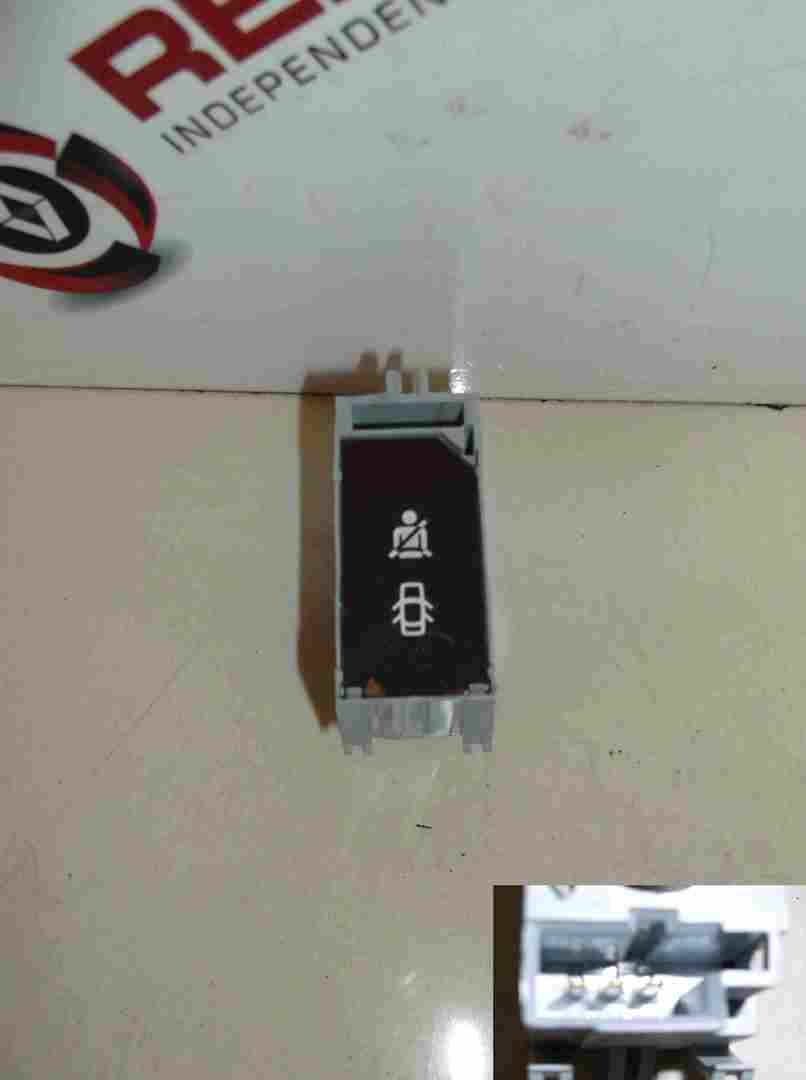 Renault Megane Scenic 1999-2003 Seat Belt Door Open Light Illuminate Button