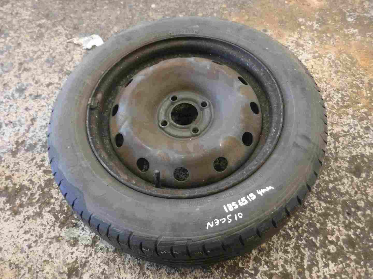 Renault Megane Scenic 1999-2003 Steel Wheel Rim + Tyre 185 65 15 4mm