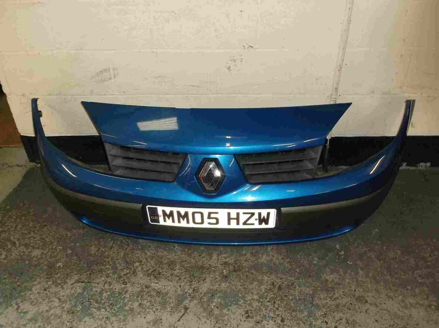 Renault Megane Scenic 2003-2006 Front Bumper blue TEI45 TE145