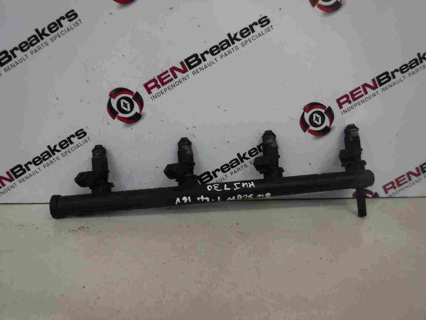 Renault Megane Scenic 2003-2009 1.4 16v Fuel Injectors X4 Set Rail K4J 730