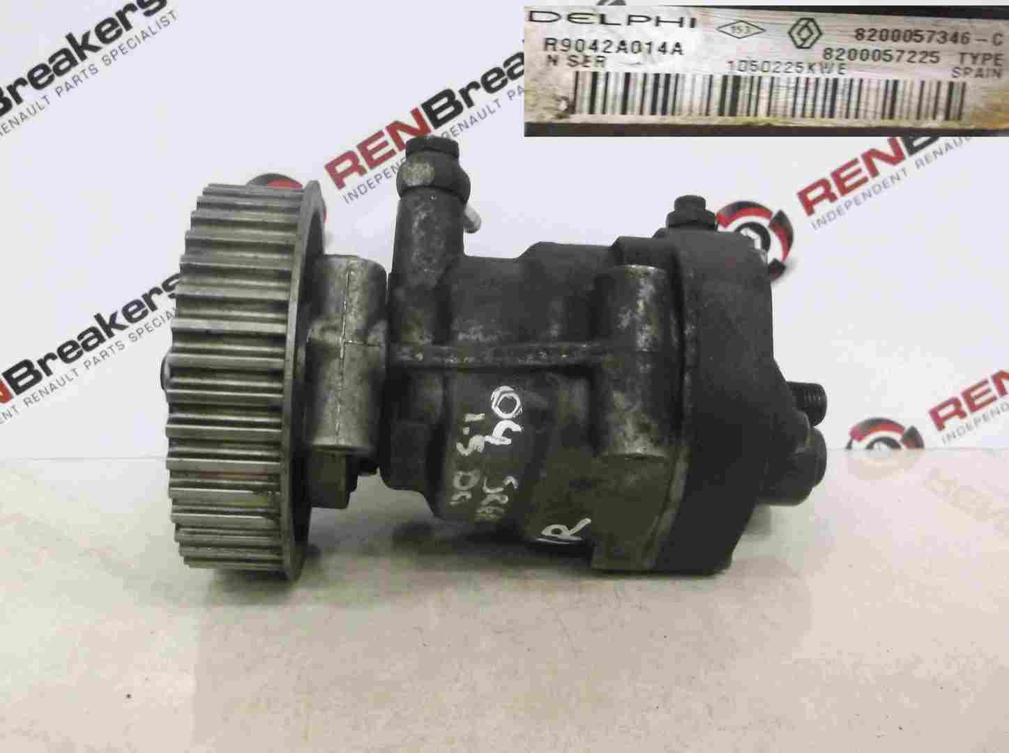 Renault Megane Scenic 2003-2009 1.5 dCi Diesel High Pressure Fuel Pump Broken