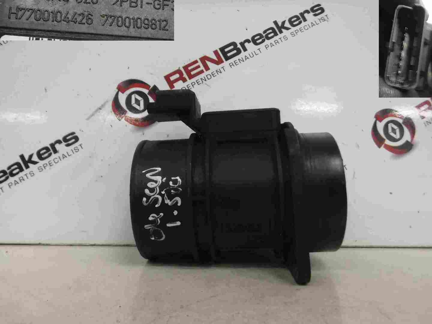 Renault Megane Scenic 2003-2009 1.5 dCi Mass Air Flow Meter Sensor