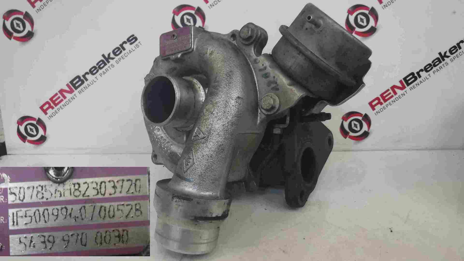 Renault Megane Scenic 2003-2009 1.5 dCi Turbo Charger Unit K9K 732