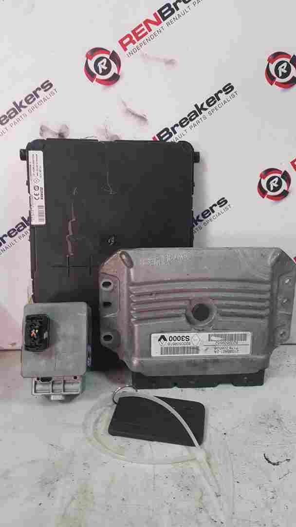 Renault Megane Scenic 2003-2009 1.6 16V Auto ECU Set UCH Bcm Immobiliser + Card