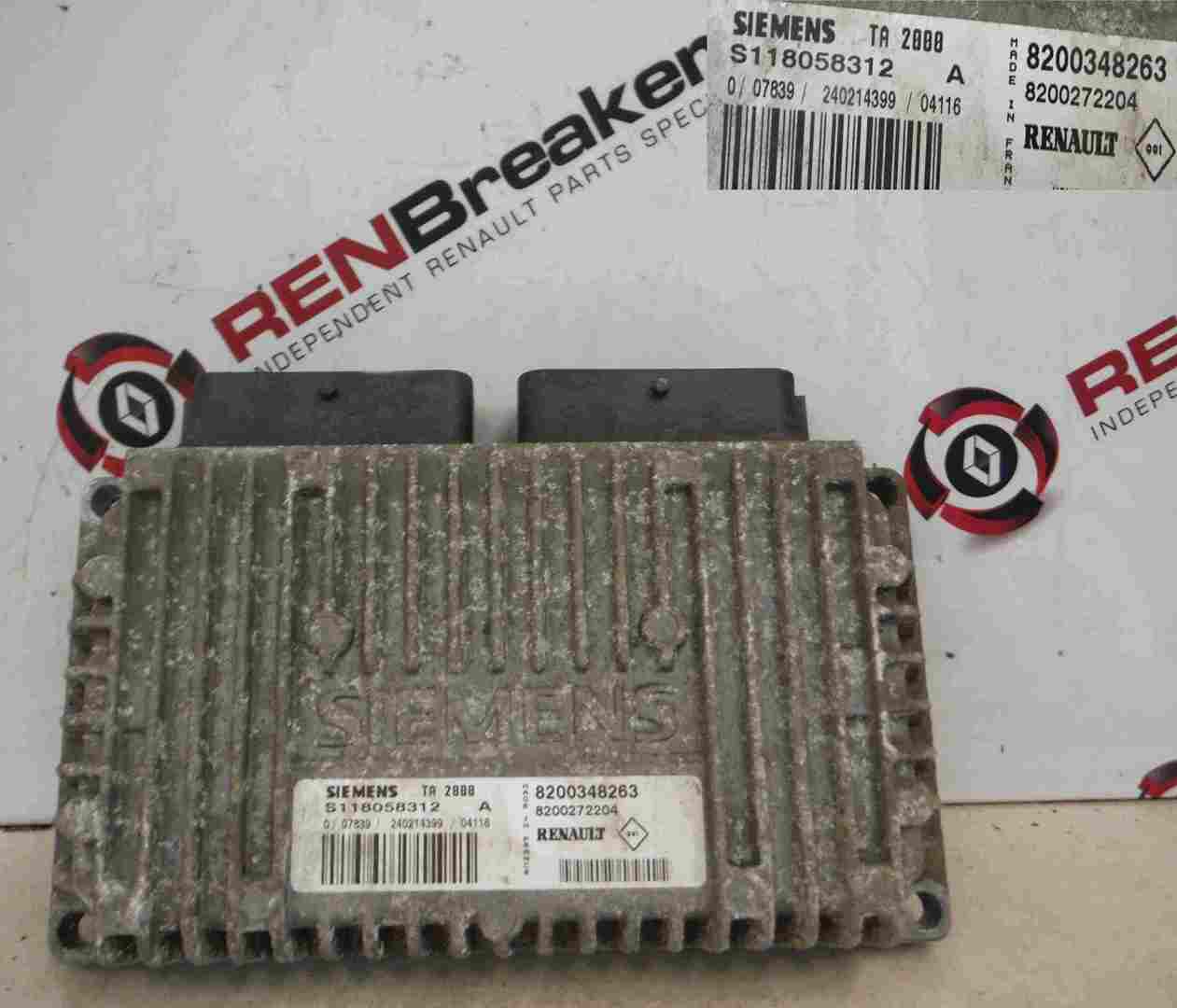 Renault Megane Scenic 2003-2009 1.6 16v Automatic Gearbox ECU Module Computer