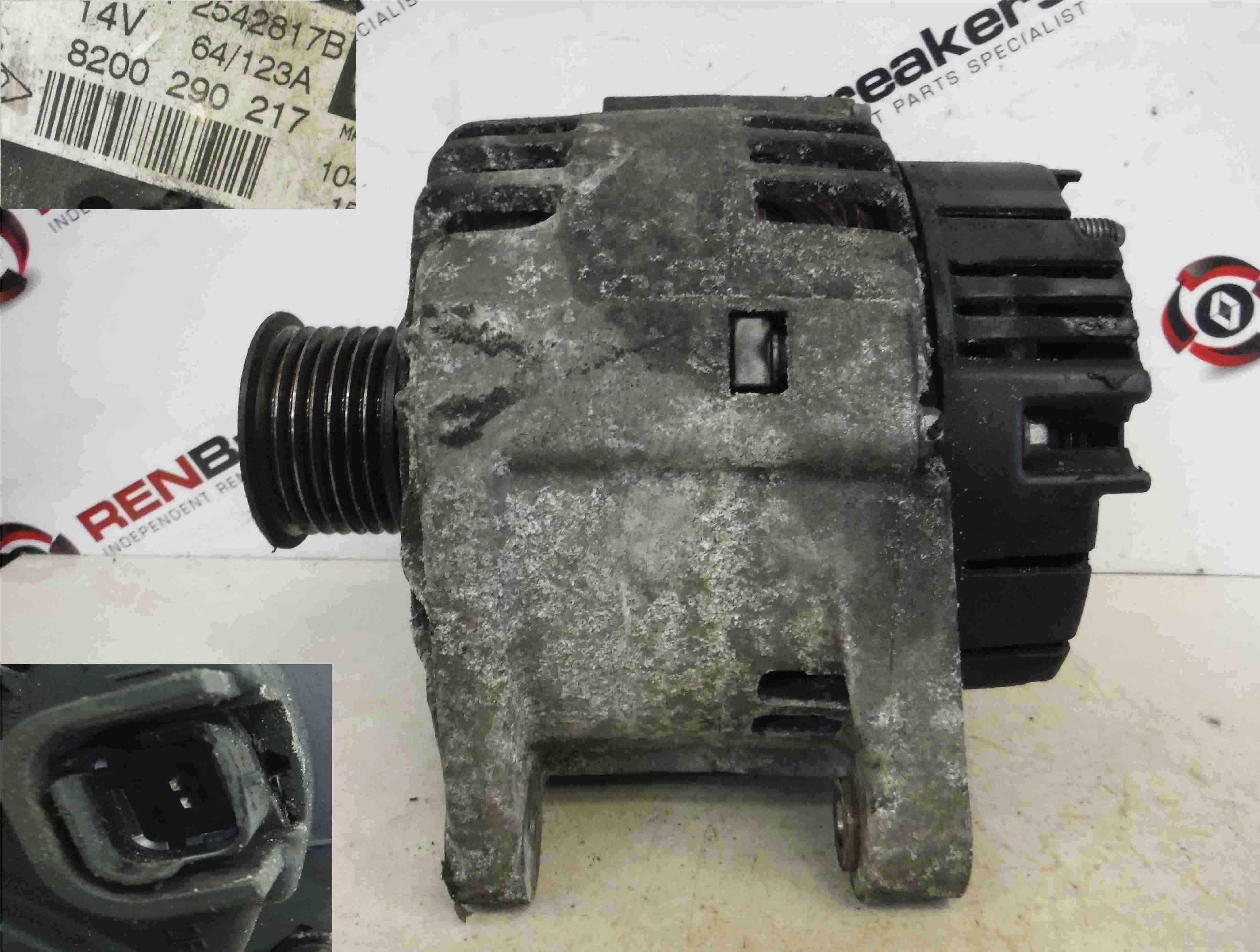 Renault Megane Scenic 2003-2009 1.9 dCi Alternator - Store ...