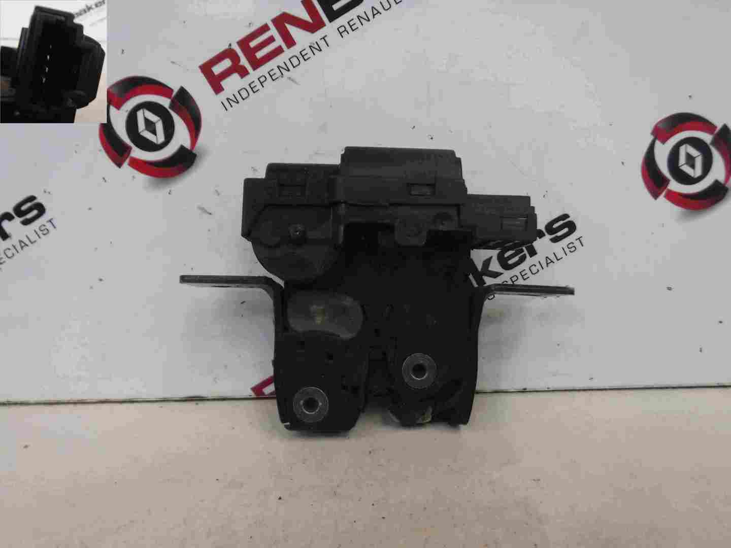 Renault Megane Scenic 2003-2009 Boot Lock Mechanism Black