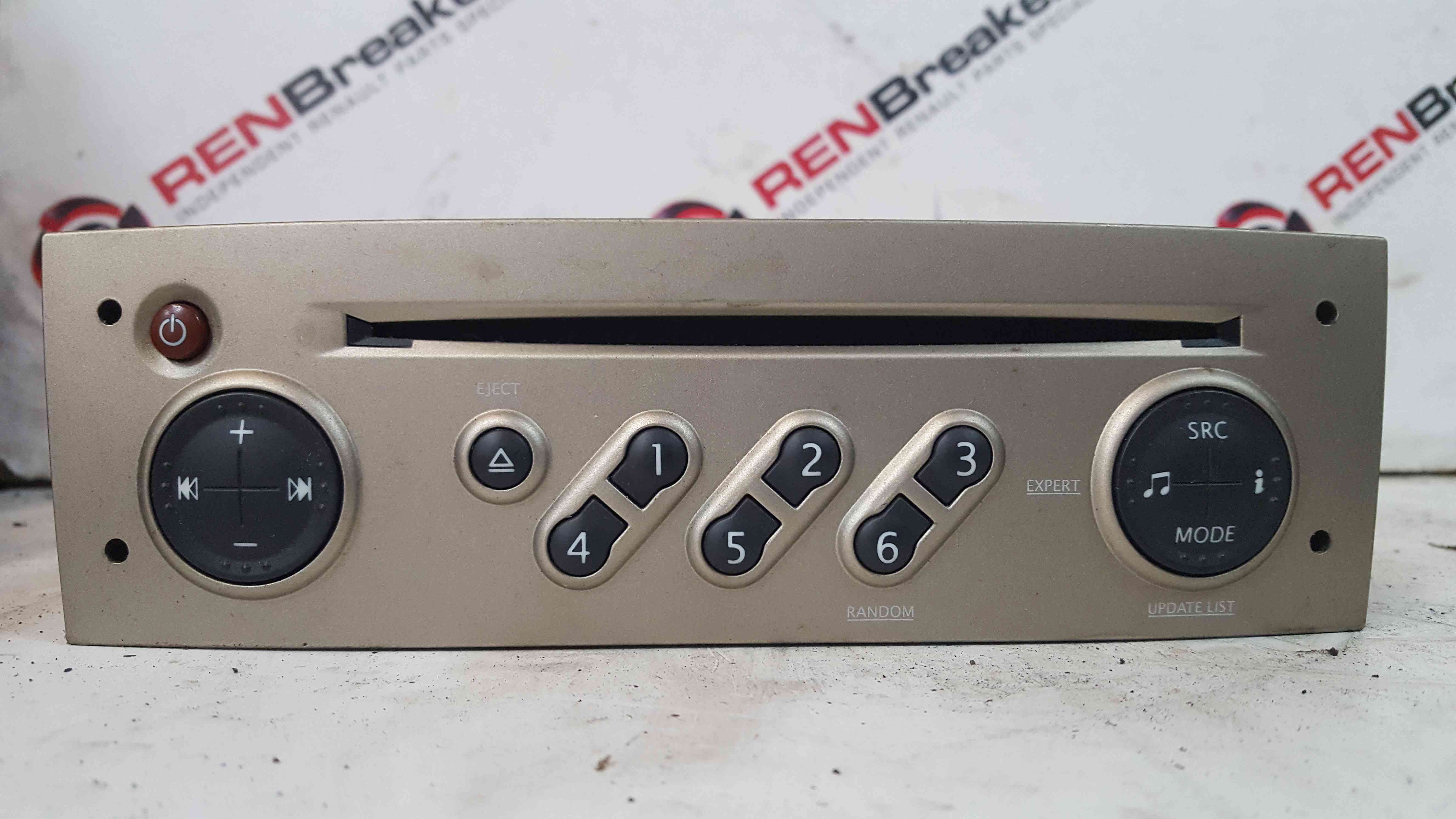 Ministro ballena asentamiento Renault Megane Scenic 2003-2009 Cd Player Radio Update List + Code  8200562687 - Store - Renault Breakers - Used Renault Car Parts & Spares  Specialist