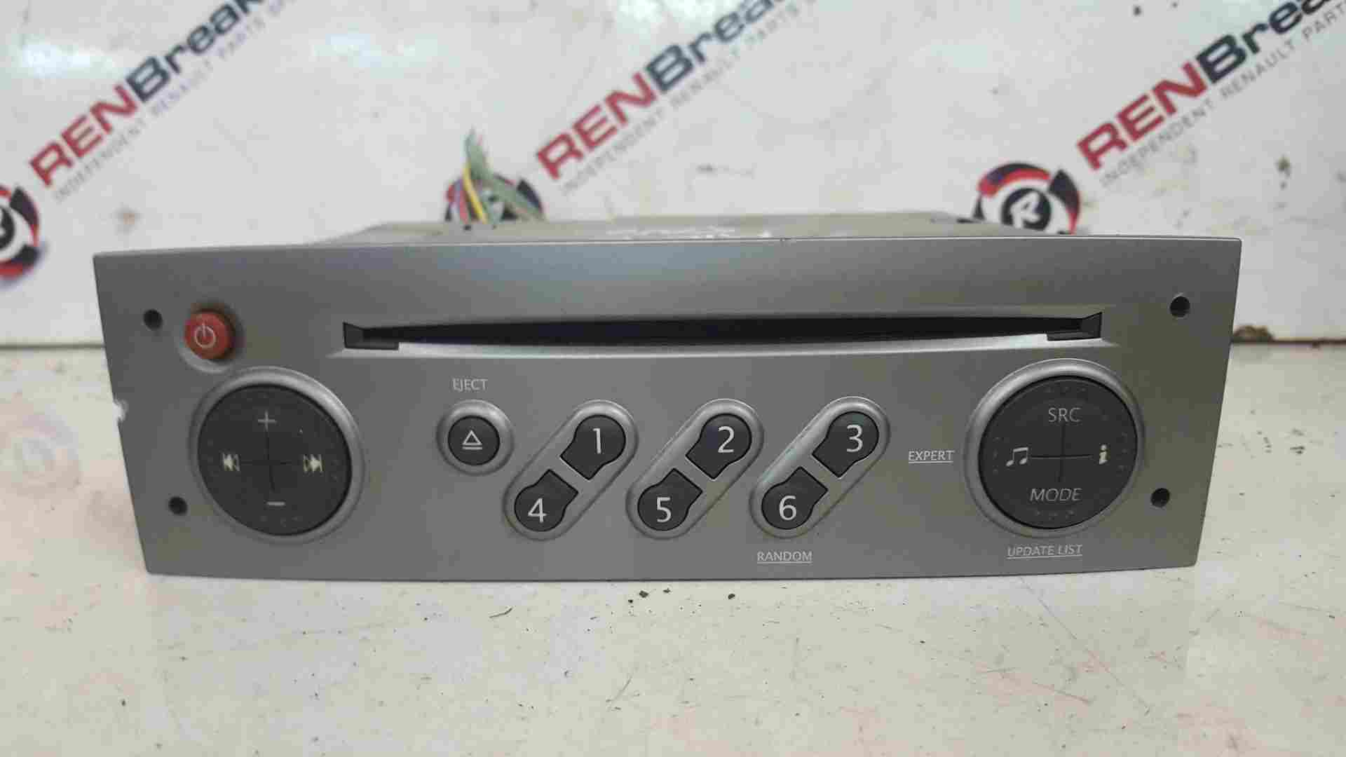 Renault Megane Scenic 2003-2009 Cd Player Radio Update List + Code Damaged
