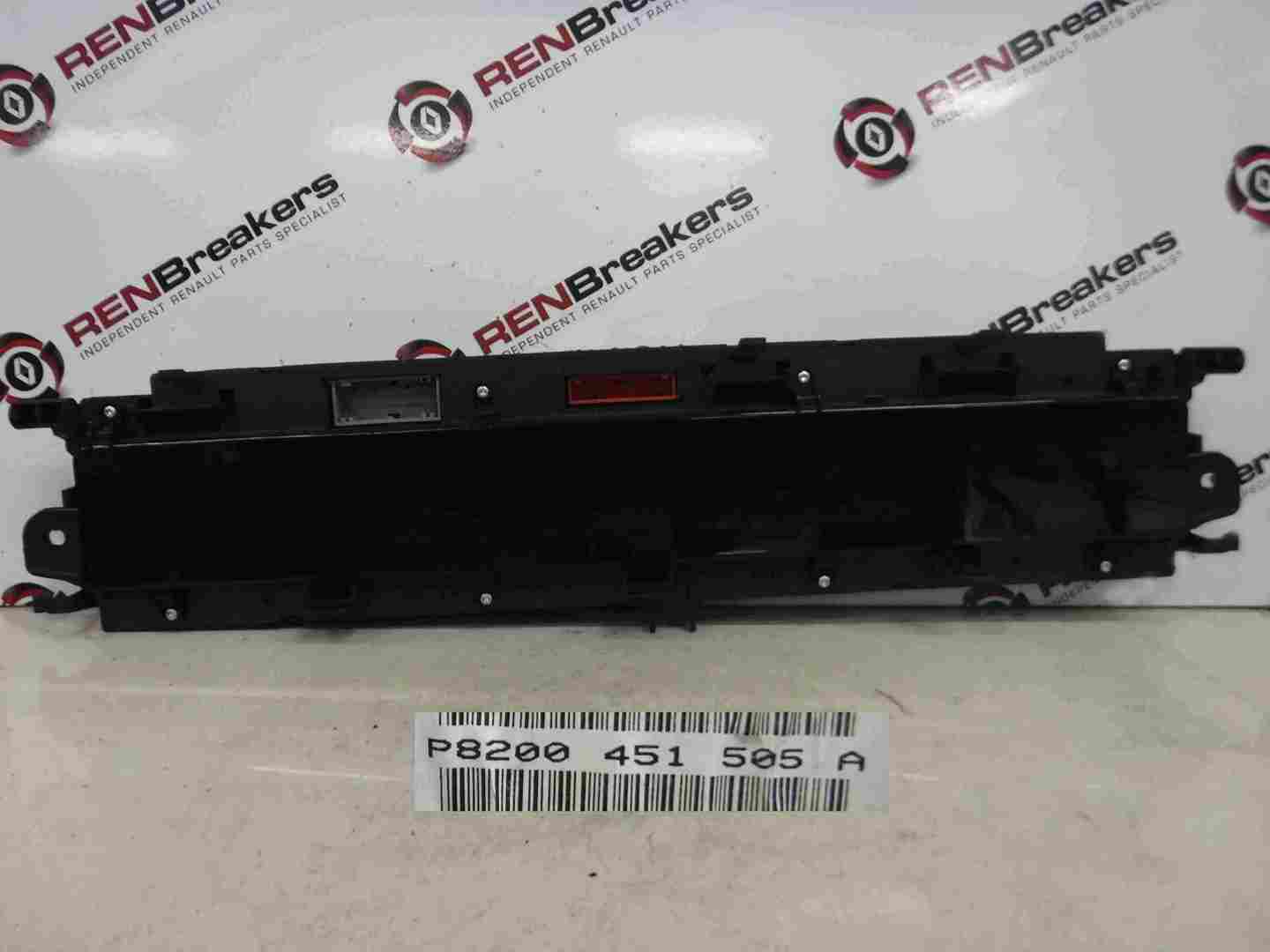 Renault Megane Scenic 2003-2009 Dashboard Instrument Panel Clocks 15145K