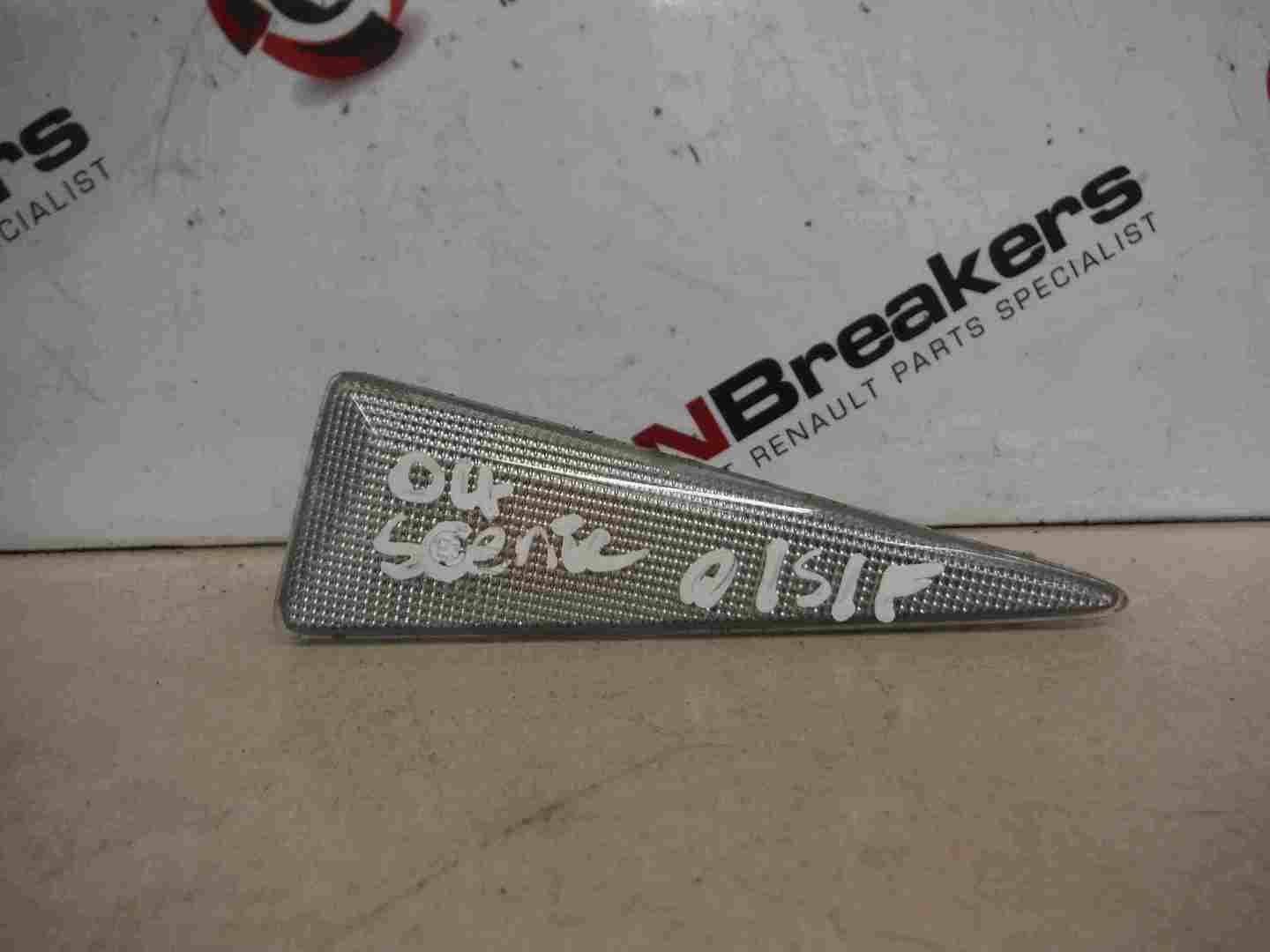 Renault Megane Scenic 2003-2009 Drivers OS Wing Indicator Lens Light 