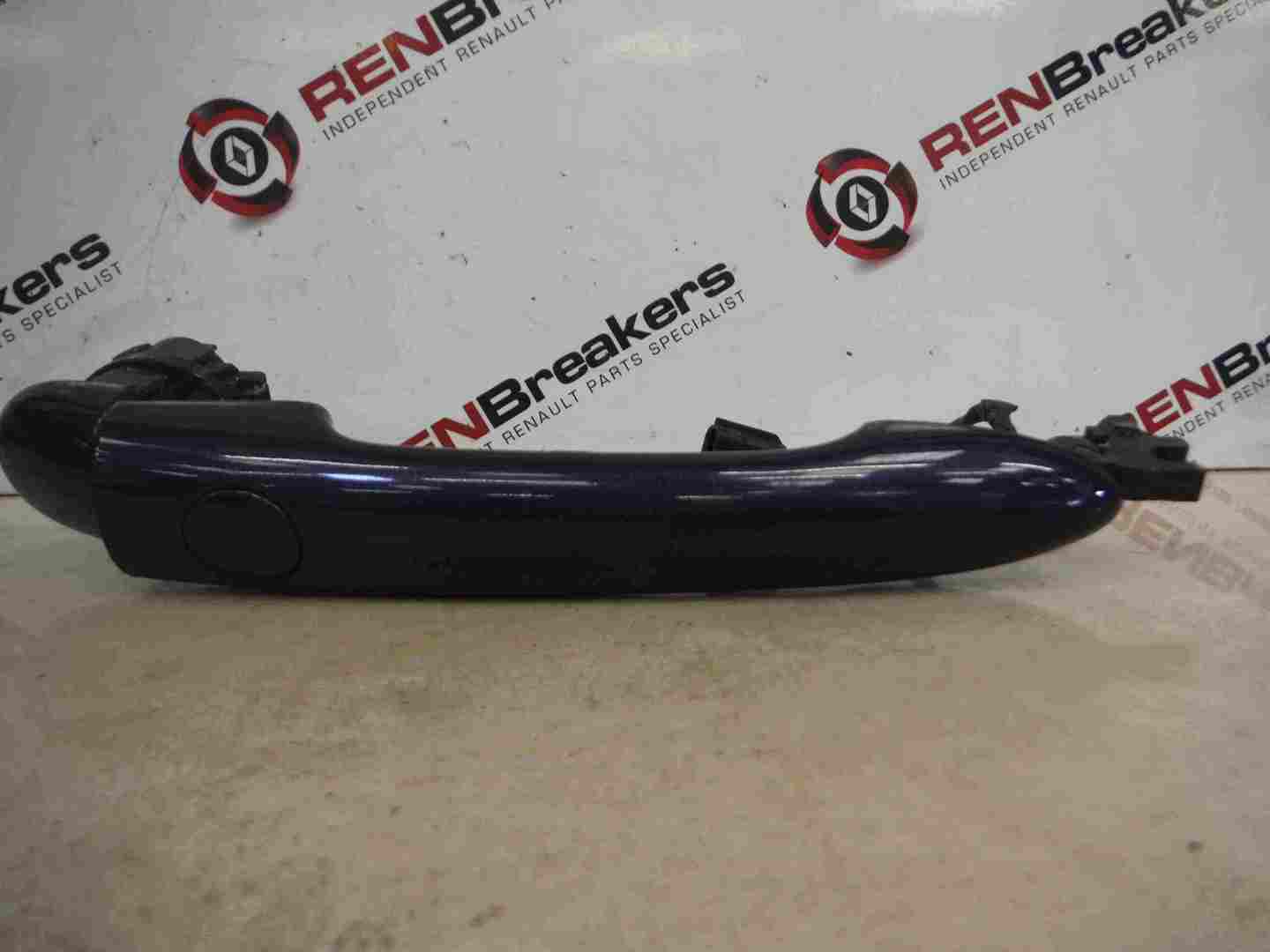 Renault Megane Scenic 2003-2009 Drivers OSF Front Door Handle Blue TEF43