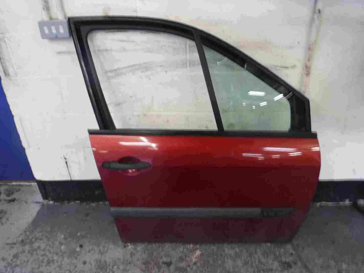 Renault Megane Scenic 2003-2009 Drivers OSF Front Door Red TEB76