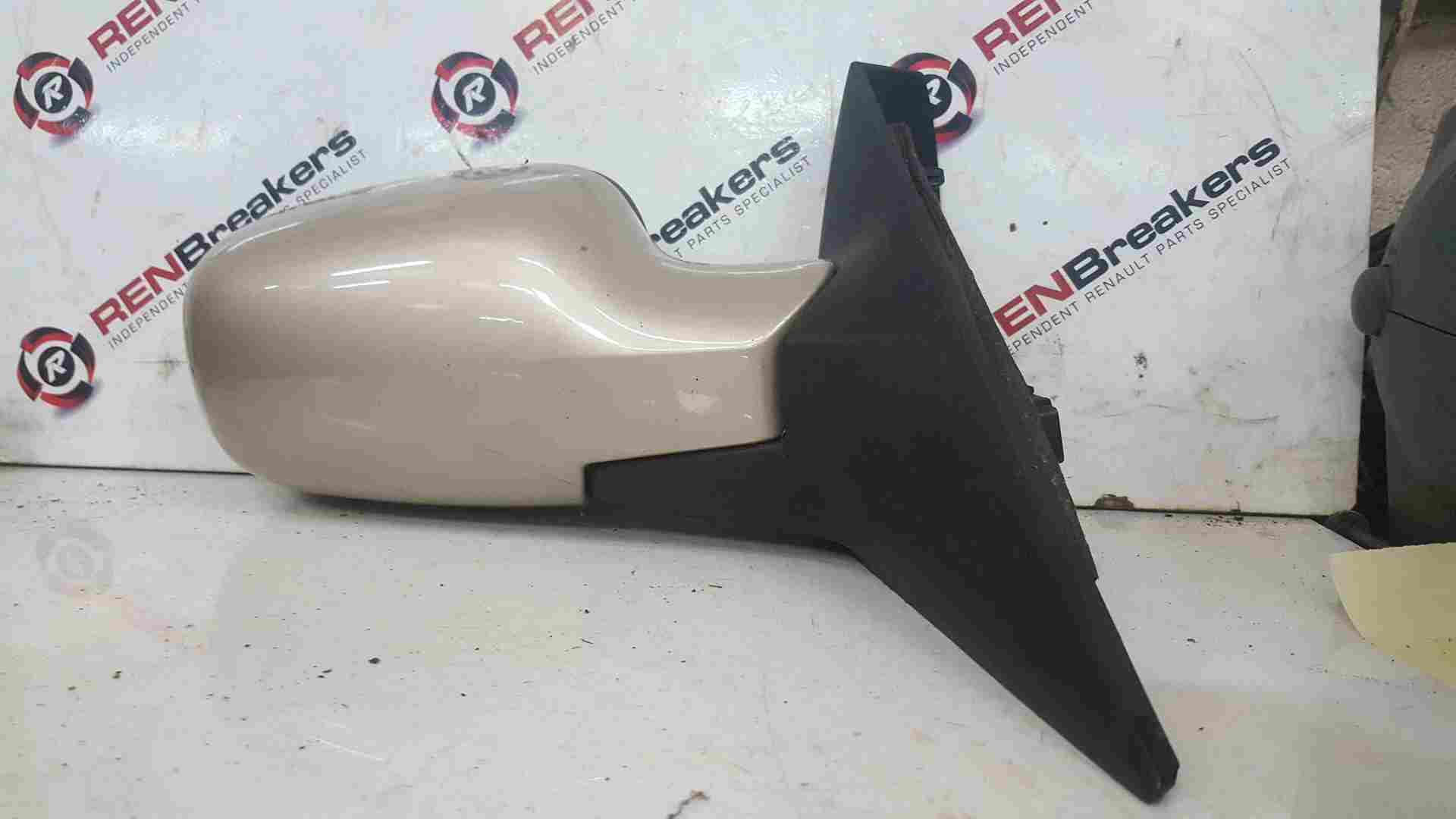 Renault Megane Scenic 2003-2009 Drivers OSF Front Wing Mirror Beige Ted11