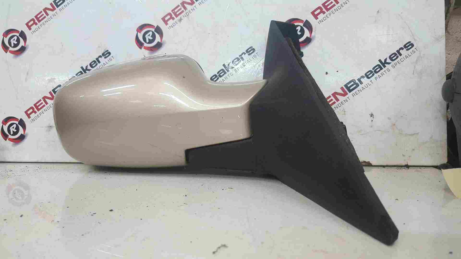 Thumb 2 Renault Megane Scenic 2003-2009 Drivers OSF Front Wing Mirror Beige Ted11
