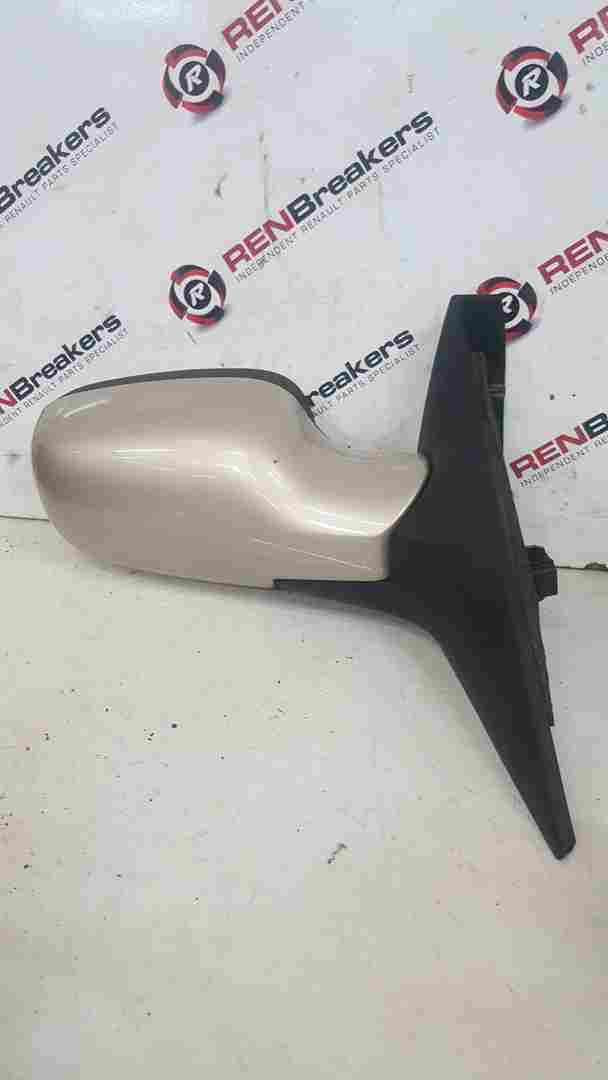 Thumb 3 Renault Megane Scenic 2003-2009 Drivers OSF Front Wing Mirror Beige Ted11