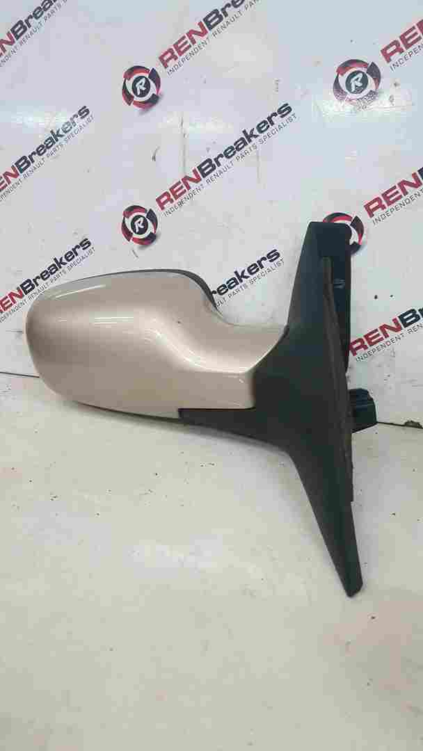 Thumb 5 Renault Megane Scenic 2003-2009 Drivers OSF Front Wing Mirror Beige Ted11