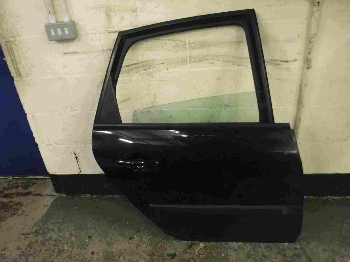 Renault Megane Scenic 2003-2009 Drivers OSR Rear Door Black 676