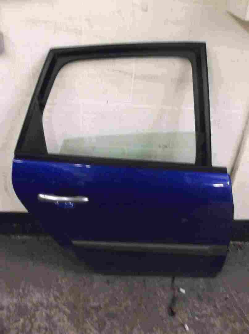 Renault Megane Scenic 2003-2009 Drivers OSR Rear Door Blue TERNA