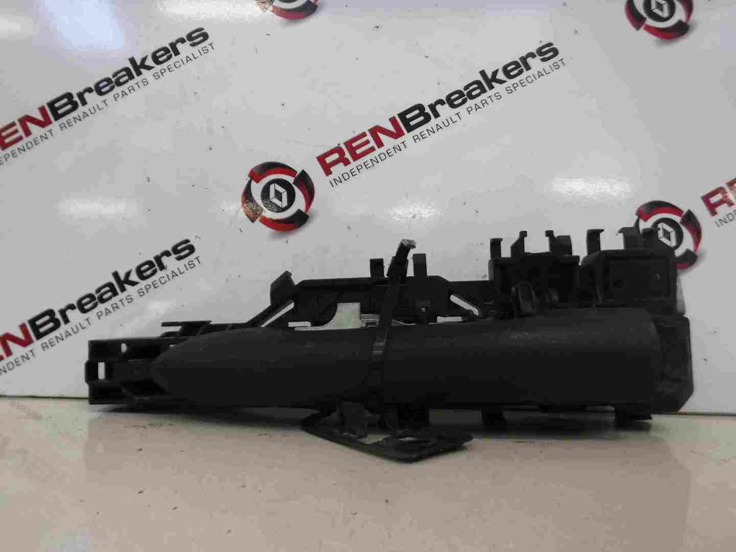 Renault Megane Scenic 2003-2009 Drivers OSR Rear Exterior Door Handle Black