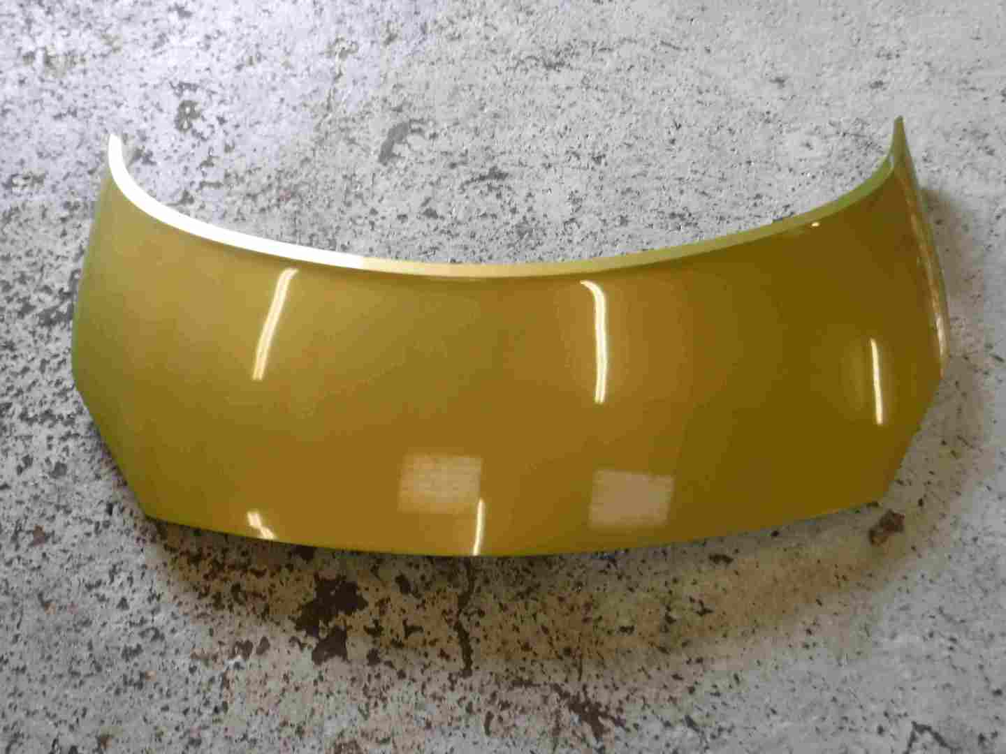 Renault Megane Scenic 2003-2009 Front Bonnet Gold Yellow TED37