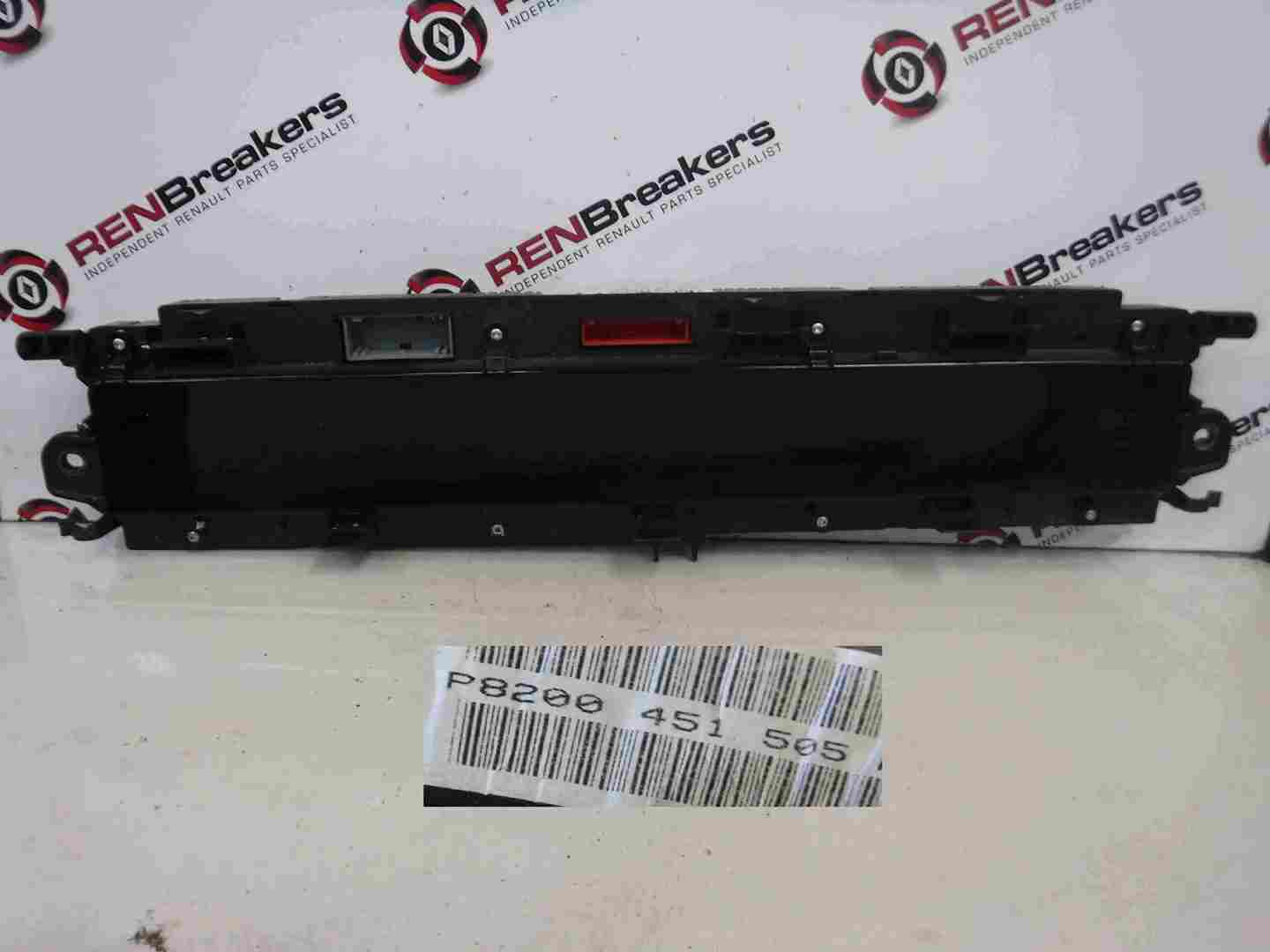 Renault Megane Scenic 2003-2009 Instrument Panel Speedo Clocks Dials 51K