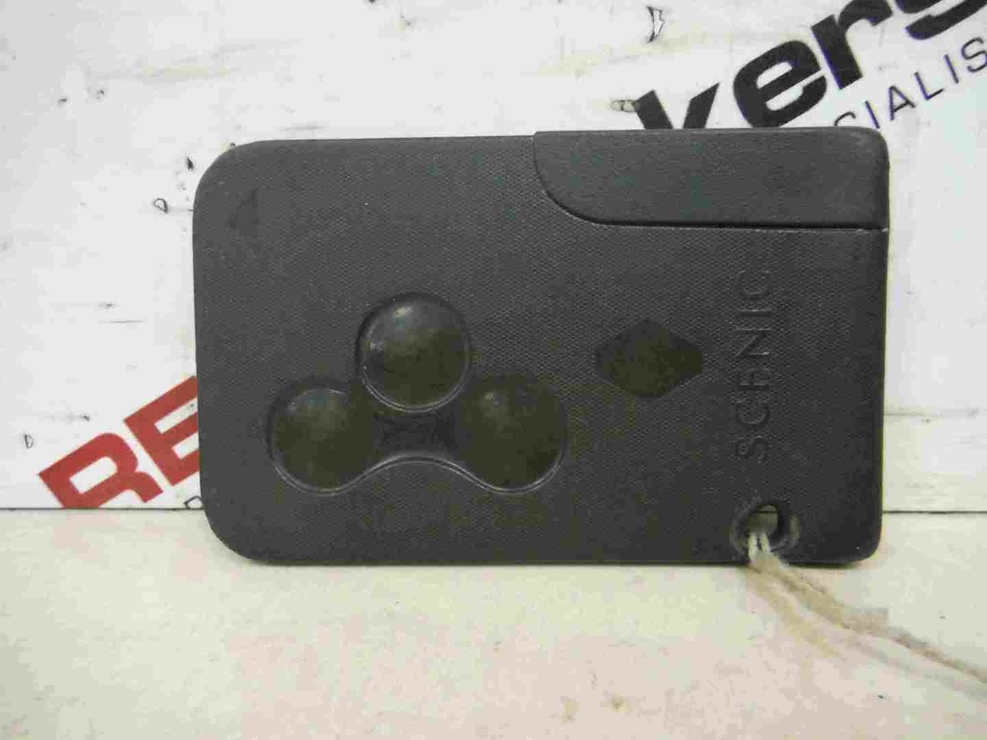 Renault Megane Scenic 2003-2009 Key Card Keycard Case Complete PCB Black