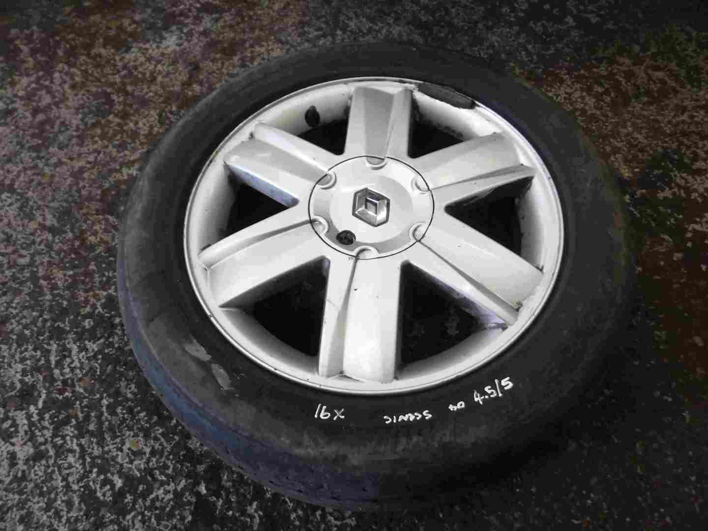 Renault Megane Scenic 2003-2009 Nervastella Alloy Wheel 16inch
