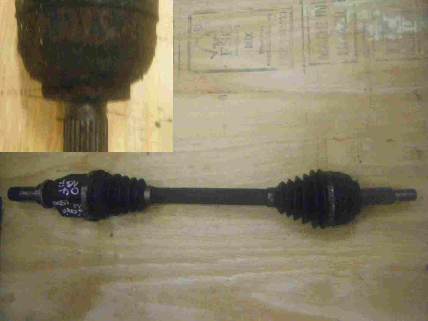 Renault Megane Scenic 2003-2009 Passenger NS 1.5 DCI Driveshaft