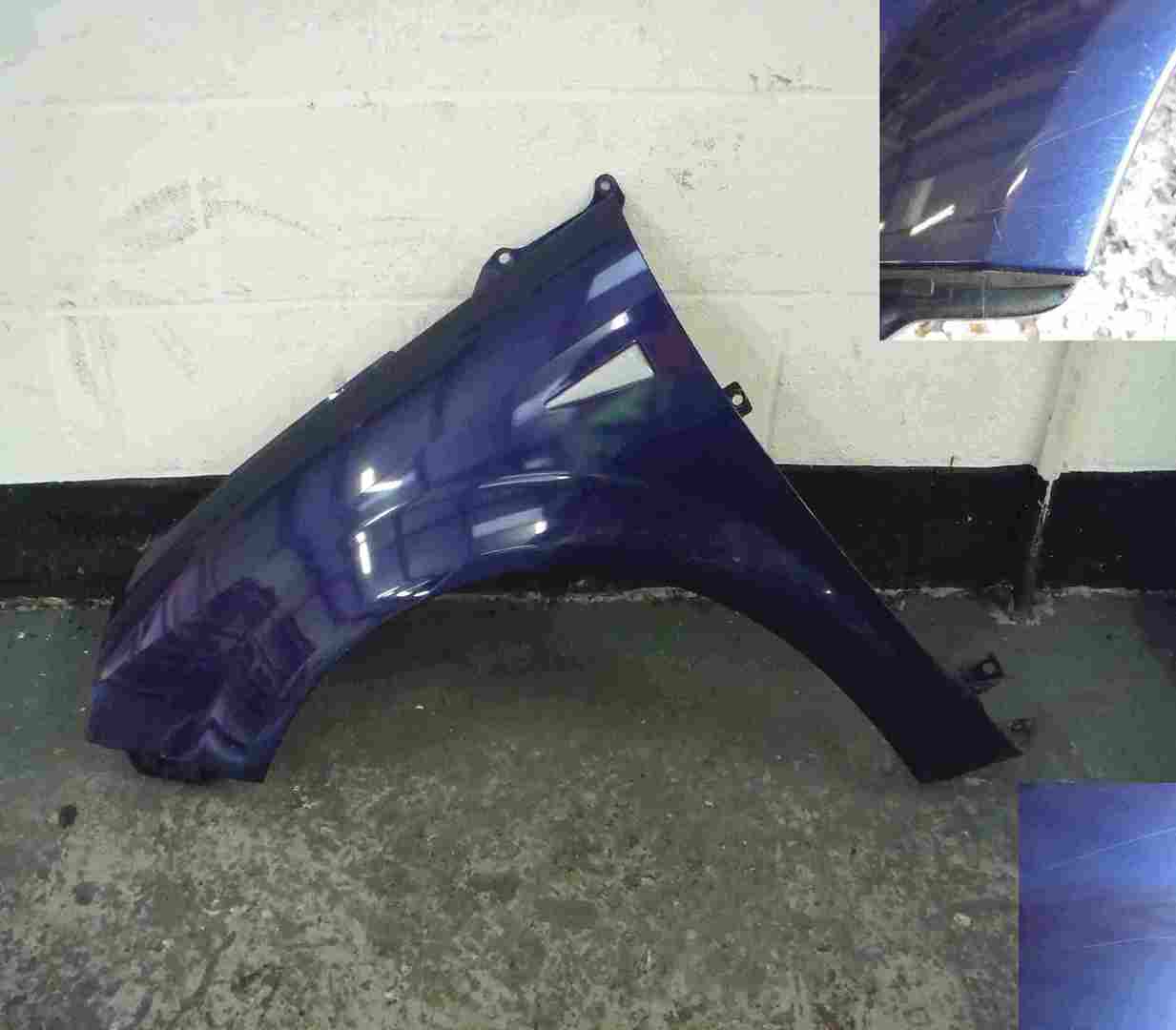 Renault Megane Scenic 2003-2009 Passenger NS Wing Blue TEF43