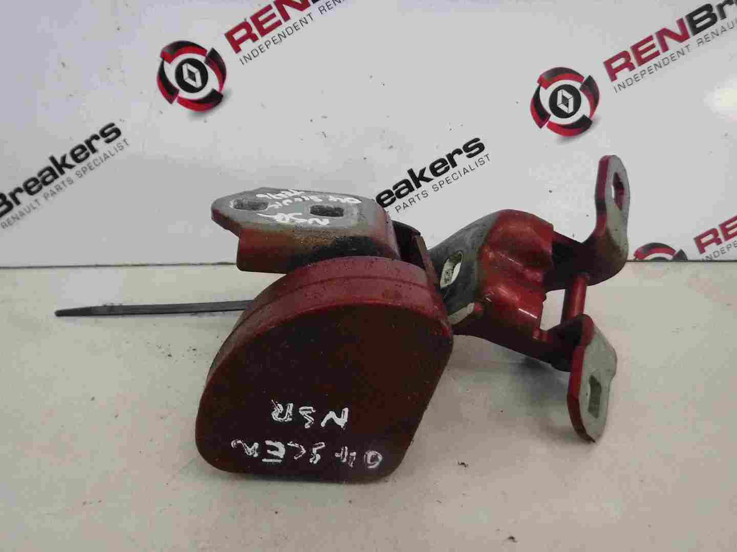 Renault Megane Scenic 2003-2009 Passenger NSR Rear Door Hinges Red TEB76