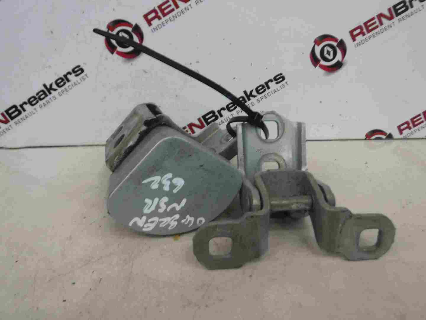Renault Megane Scenic 2003-2009 Passenger NSR Rear Door Hinges Silver 632