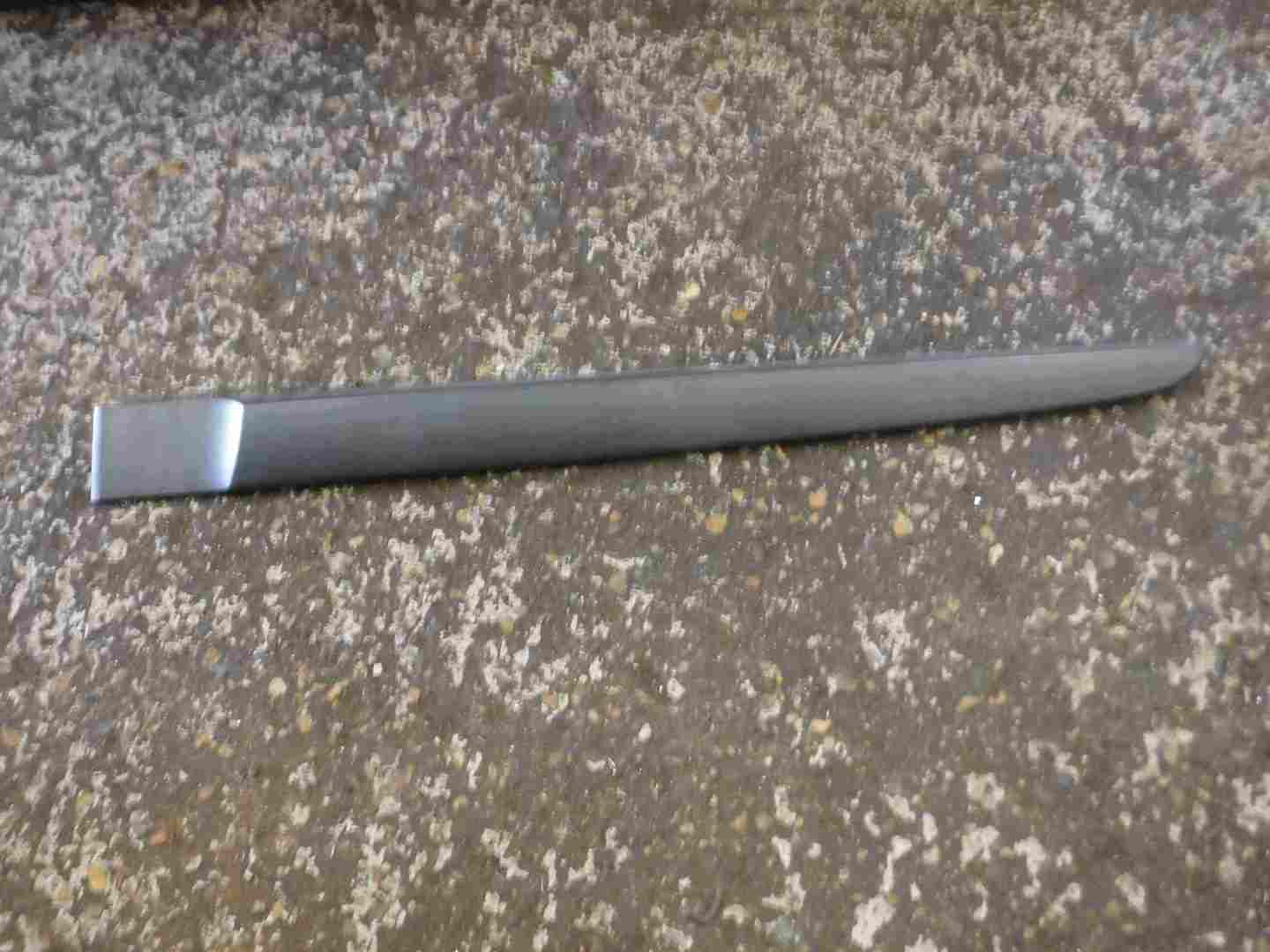 Renault Megane Scenic 2003-2009 Passenger NSR Rear Door Trim Moulding Black