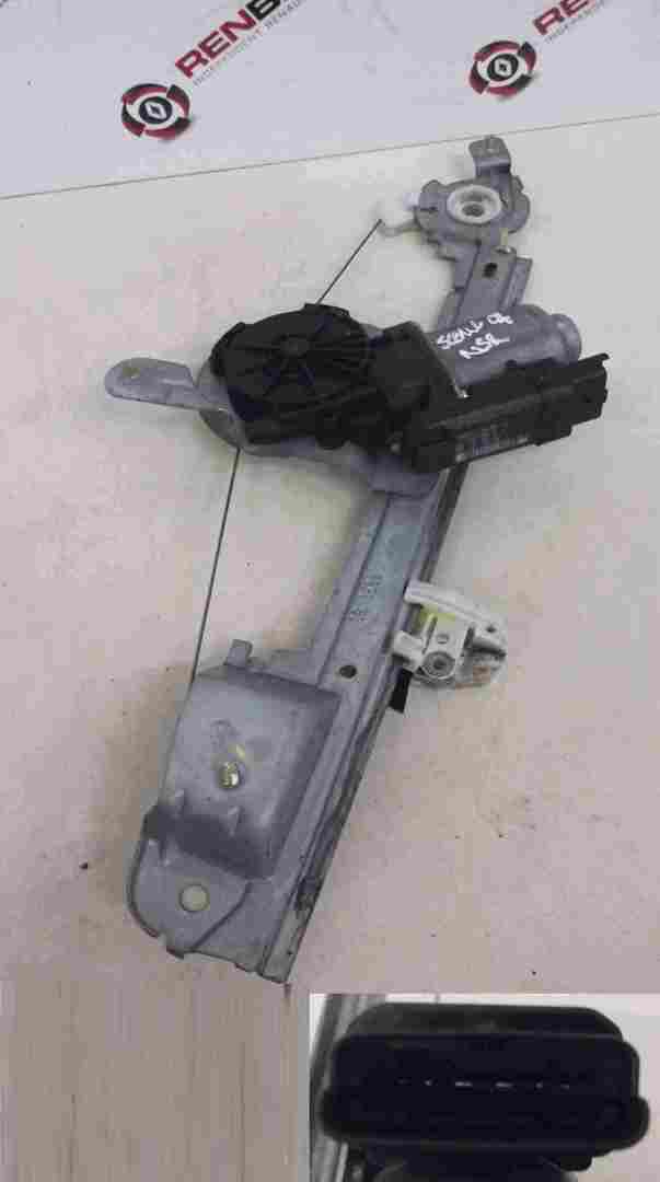 Renault Megane Scenic 2003-2009 Passenger NSR Rear Window Motor   Regulator 6Pin