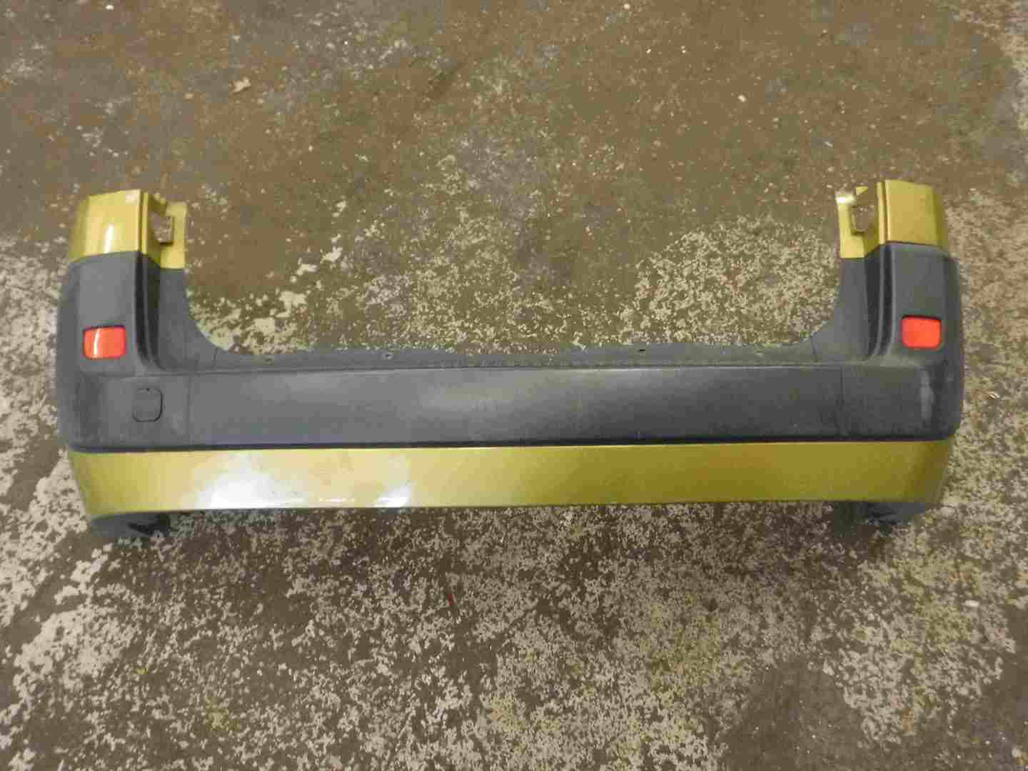 Renault Megane Scenic 2003-2009 Rear Bumper Yellow Gold TED37