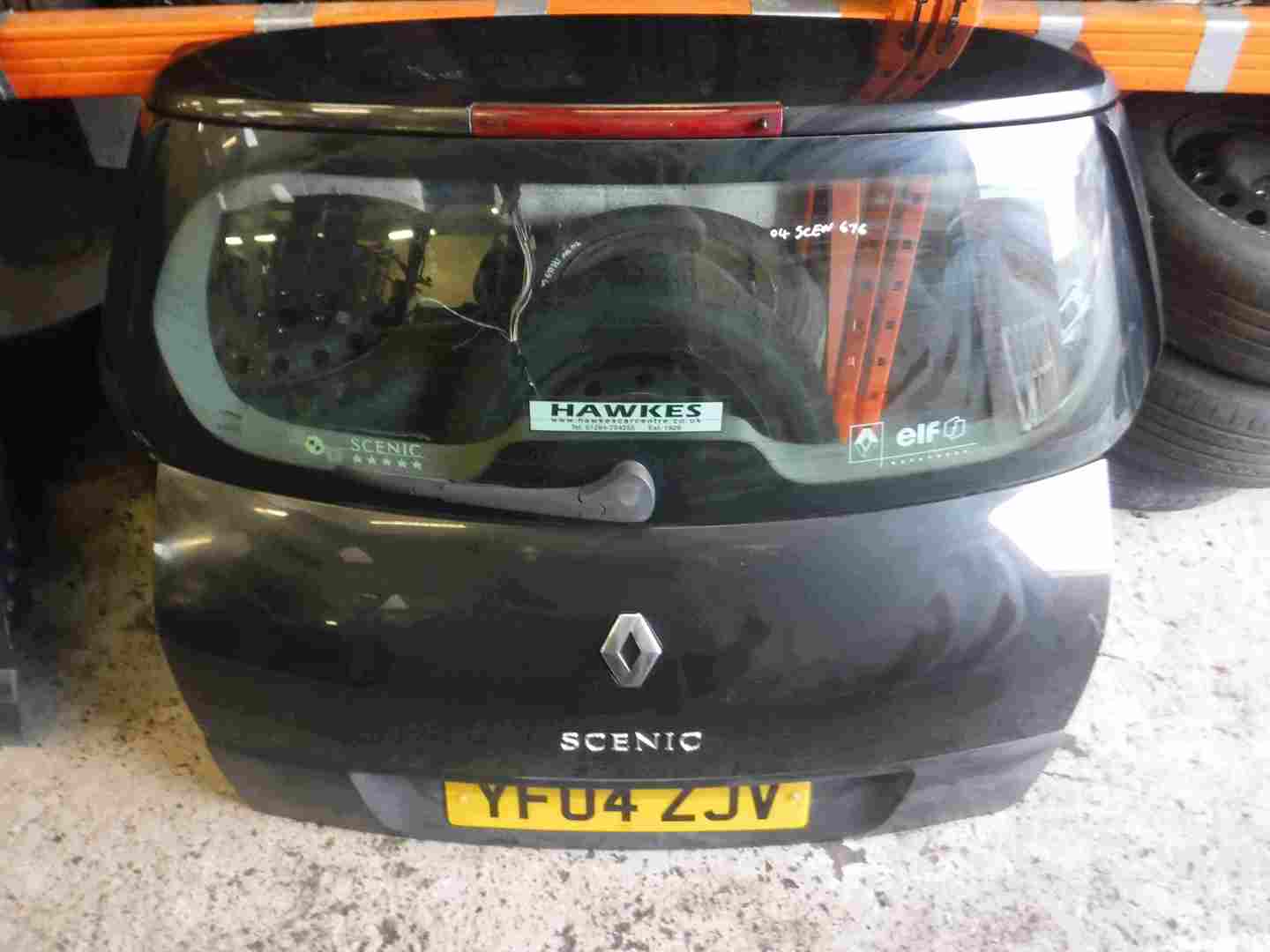 Renault Megane Scenic 2003-2009 Rear Tailgate Boot Black 676