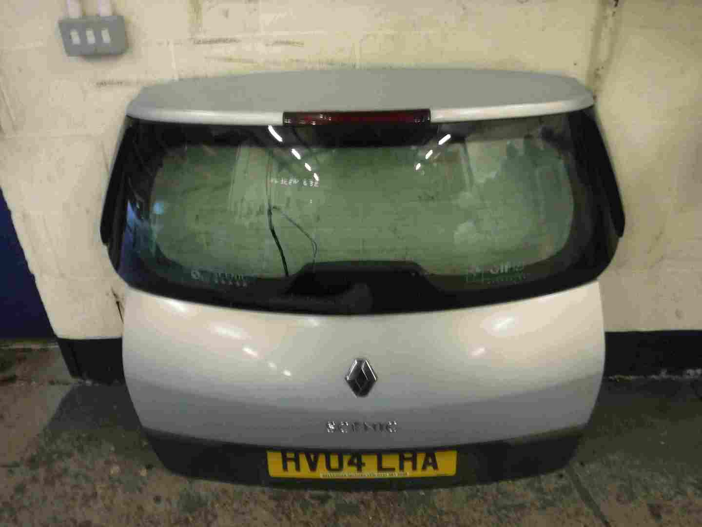 Renault Megane Scenic 2003-2009 Rear Tailgate Boot Silver 632