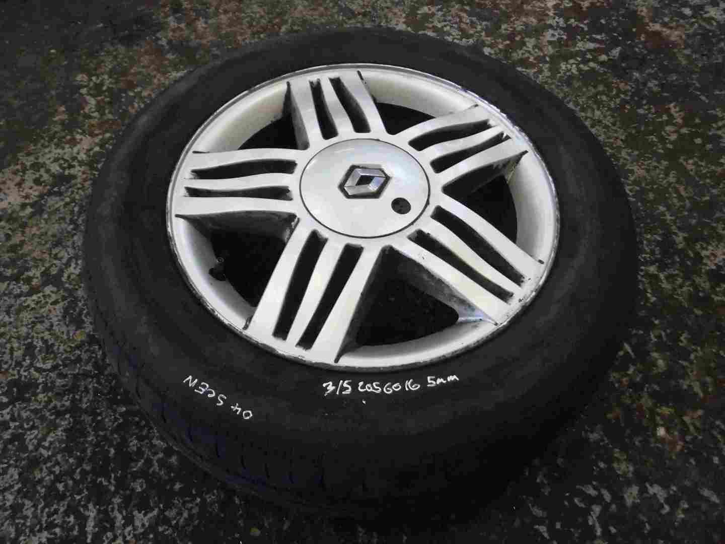 Renault Megane Scenic 2003-2009 Reinastella Alloy Wheel + Tyre 205 60 16 5mm