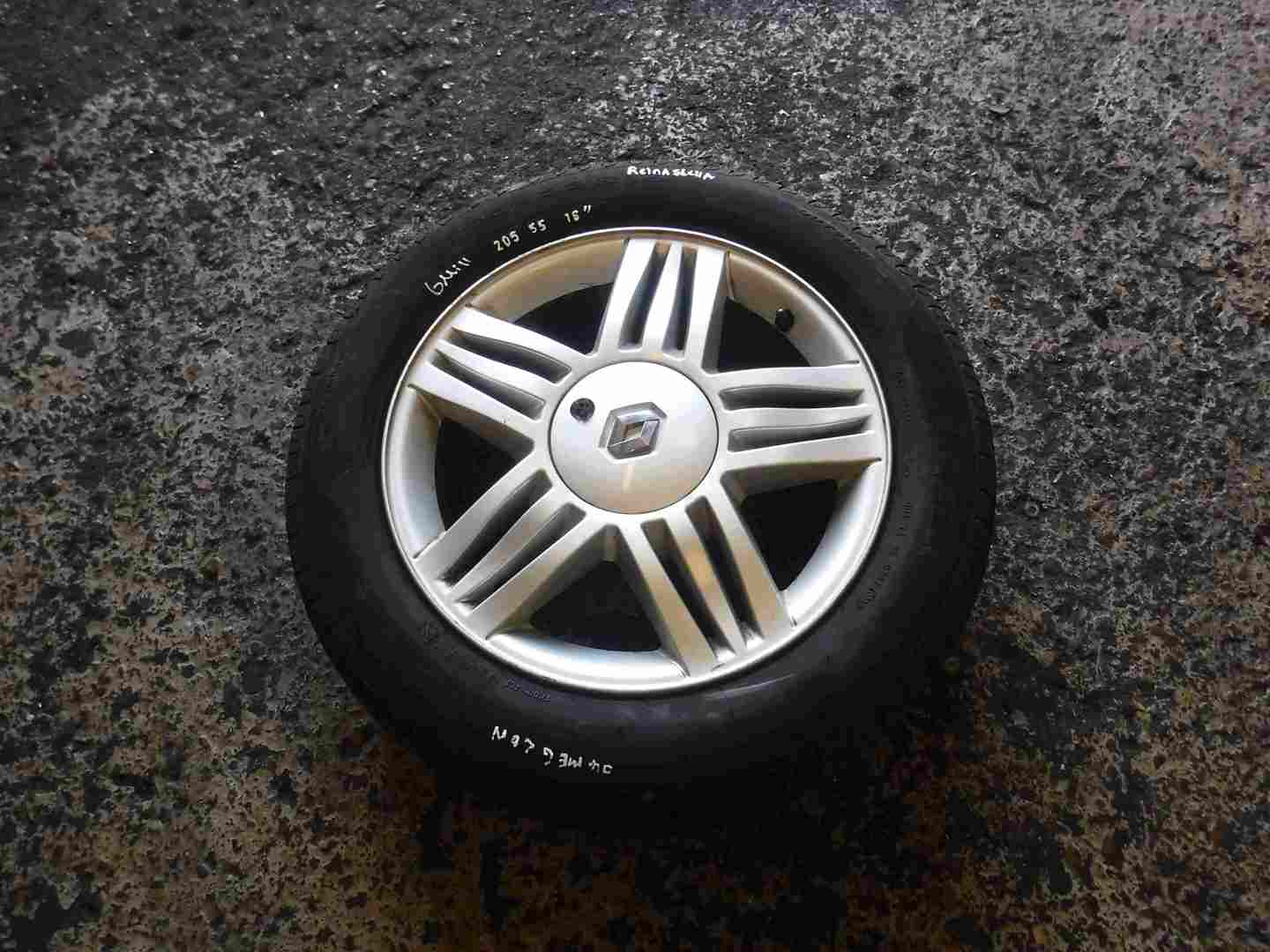 Renault Megane   Scenic 2003-2009 Reinastella Alloy wheel 205 50 16 8mm